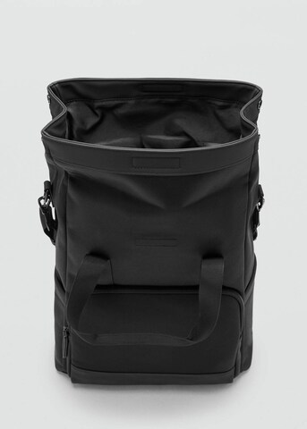 MANGO MAN Backpack 'Bagfold' in Black