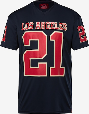 STHUGE Shirt in Blauw: voorkant