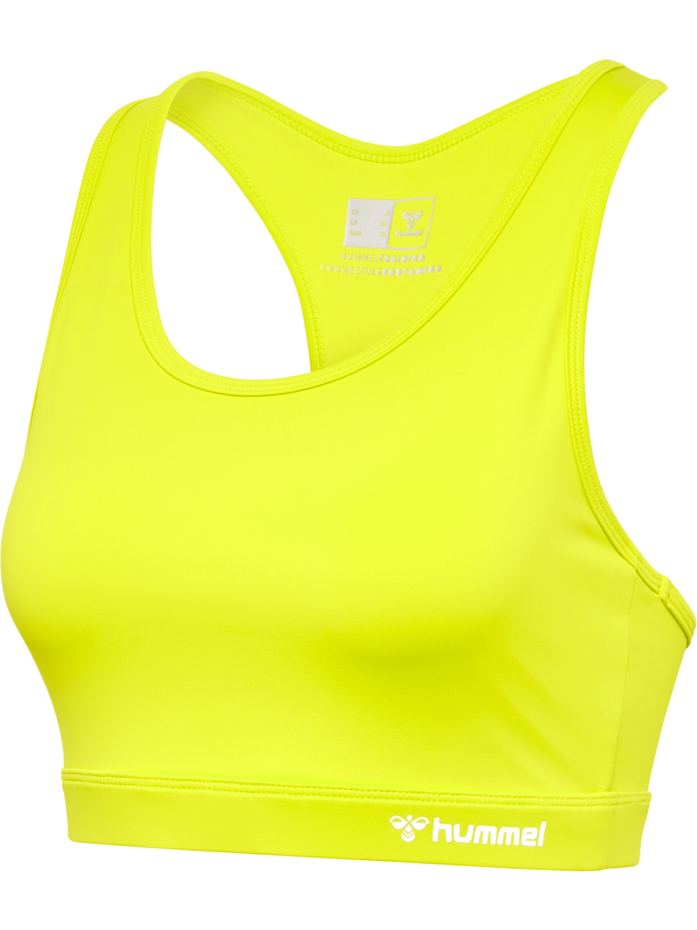 Hummel Bustier Biustonosz sportowy 'Active' w kolorze zielony