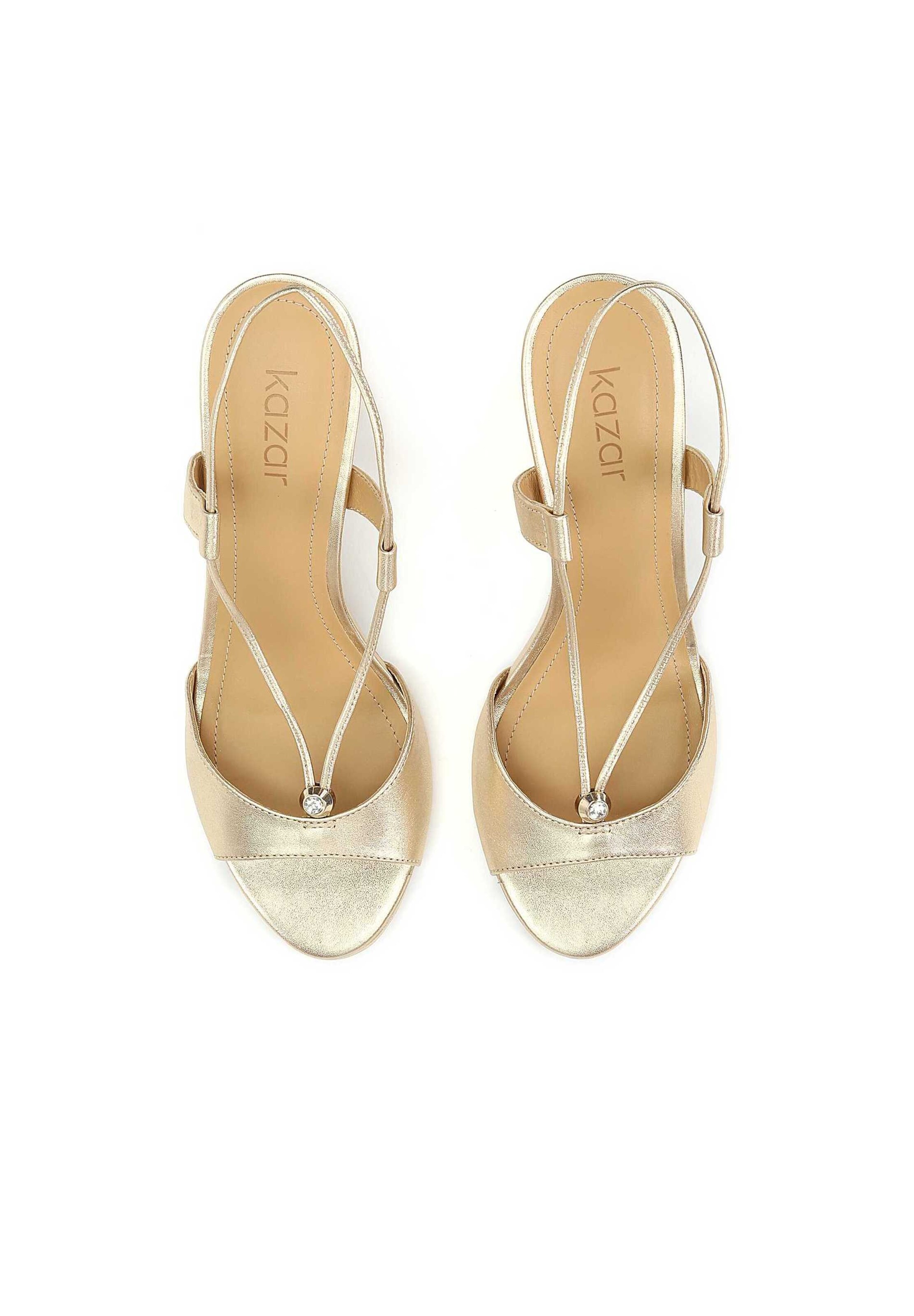 Kazar Сандали в злато
