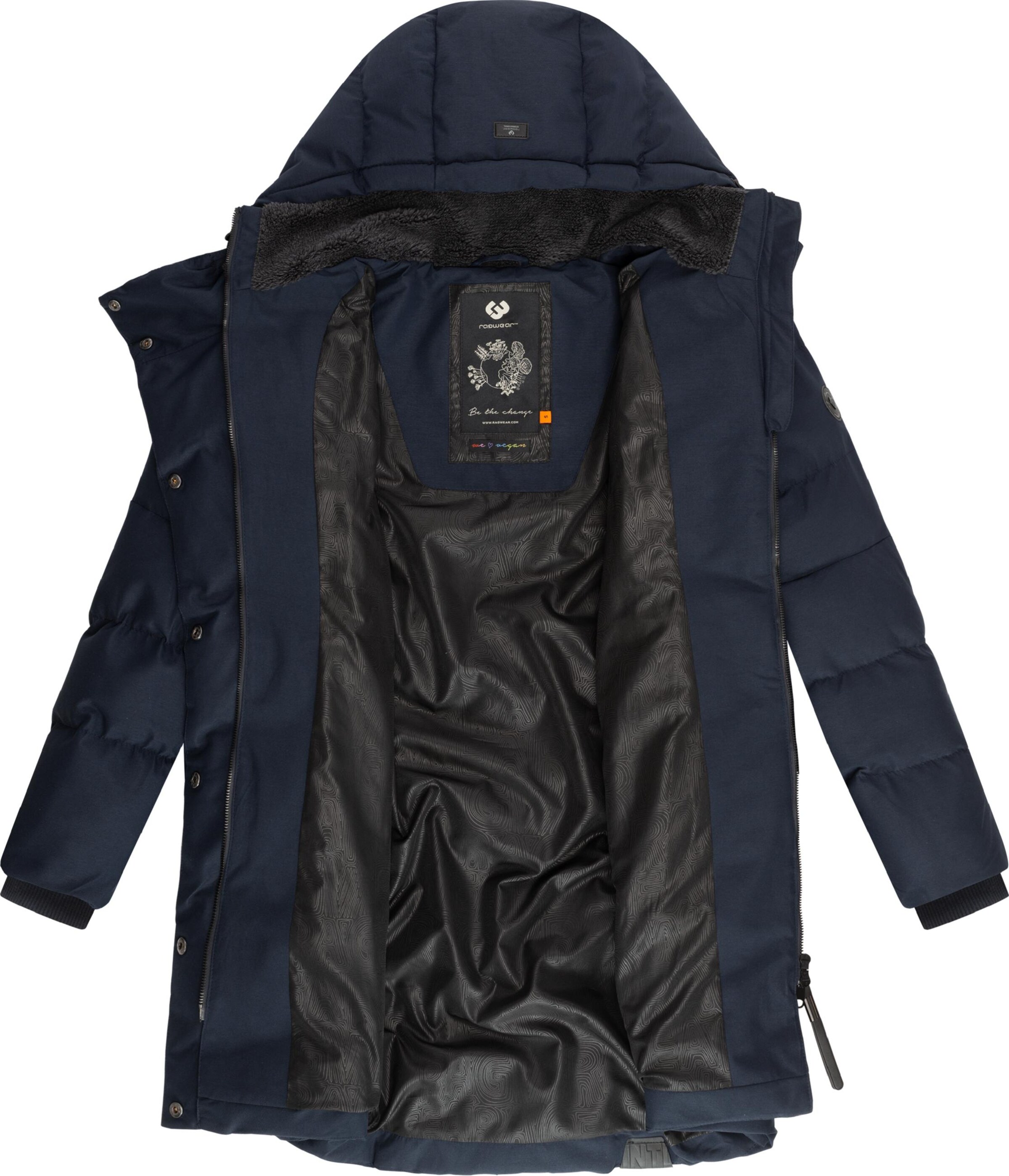 Ragwear Zimný kabát 'Pavla' - Modrá