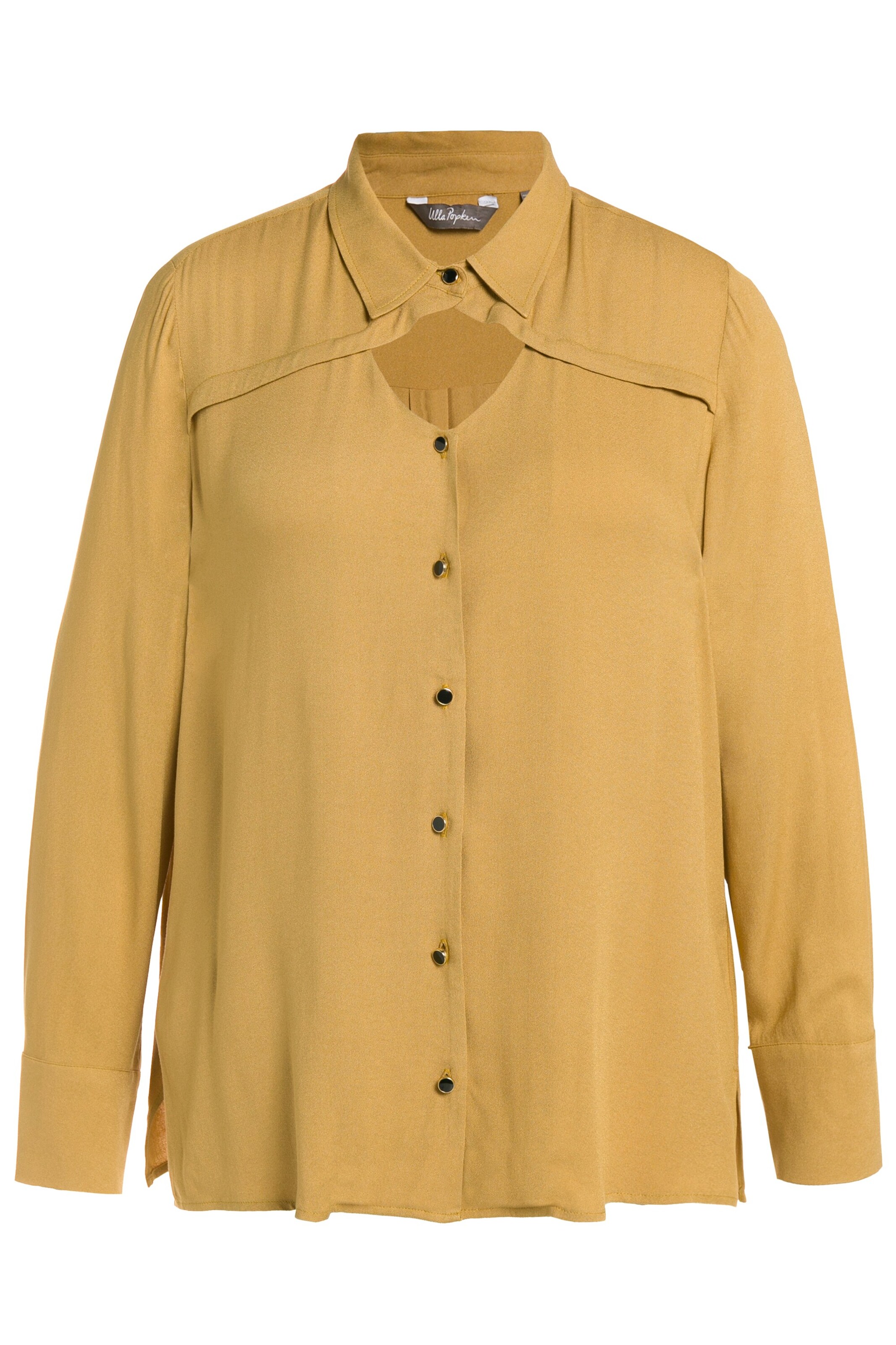 Ulla Popken Blouse in Yellow: front