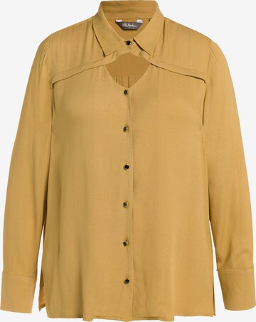 Ulla Popken Blouse in Yellow: front