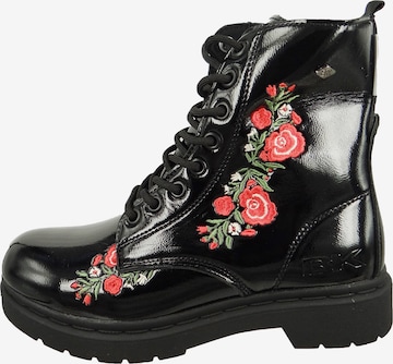 BRITISH KNIGHTS - Botim com fivela 'Blake' em preto: frente