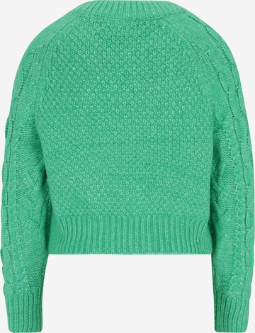Vero Moda Petite Sweater 'BIRGITTE' in Green