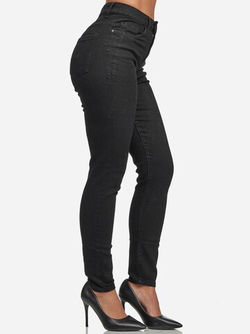 Tazzio Skinny Jeansy 'F107' w kolorze czarny