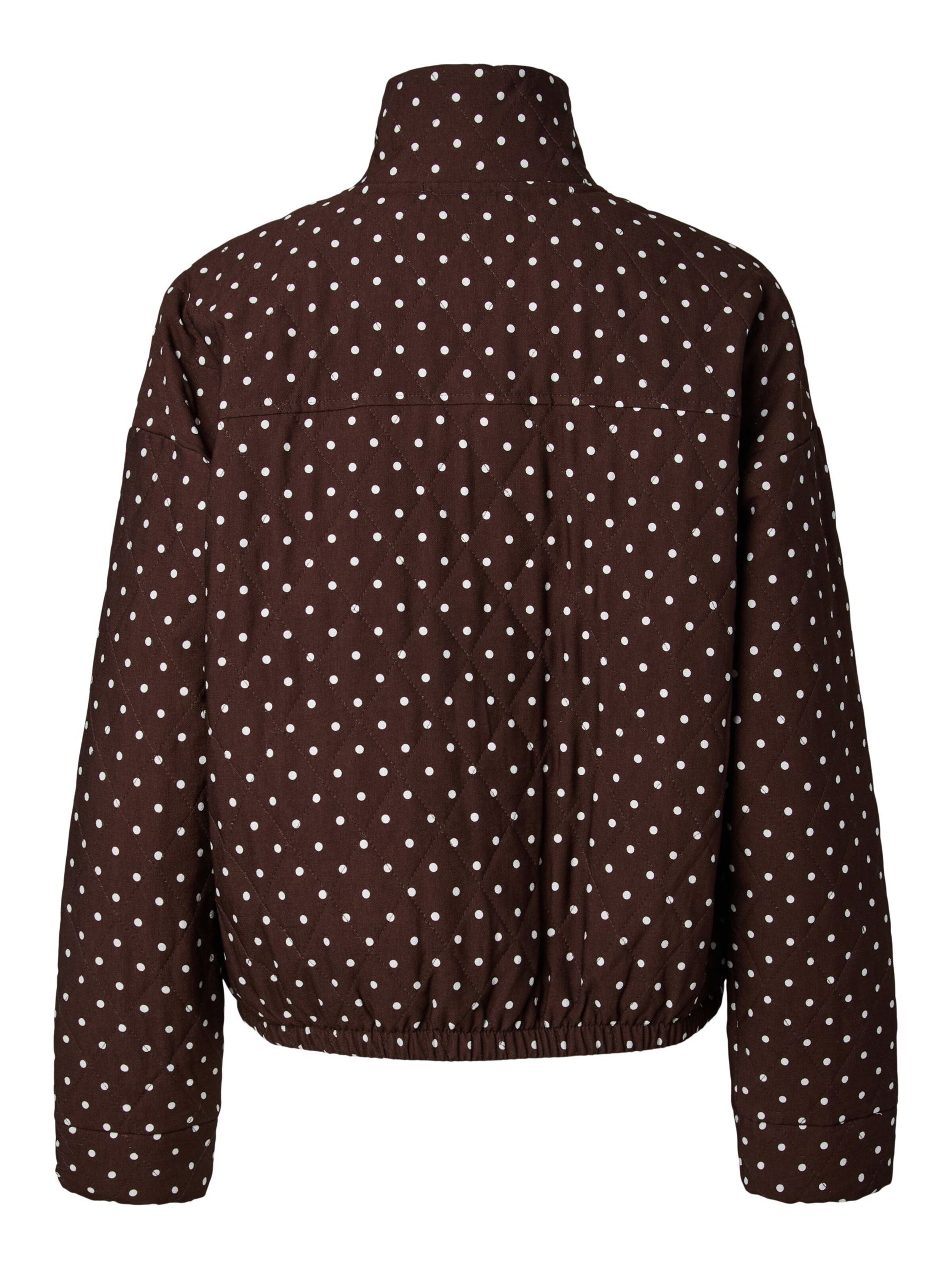 PIECES Between-season jacket 'PCFamilla' in Brown