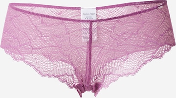 Calvin Klein Underwear Boyshorts in Purple: front