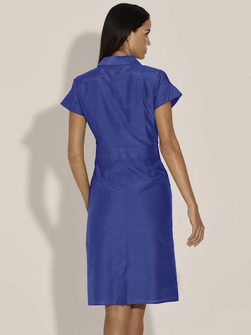 MADELEINE Blusenkleid in Blau