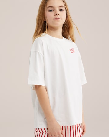 WE Fashion Majica | bela barva