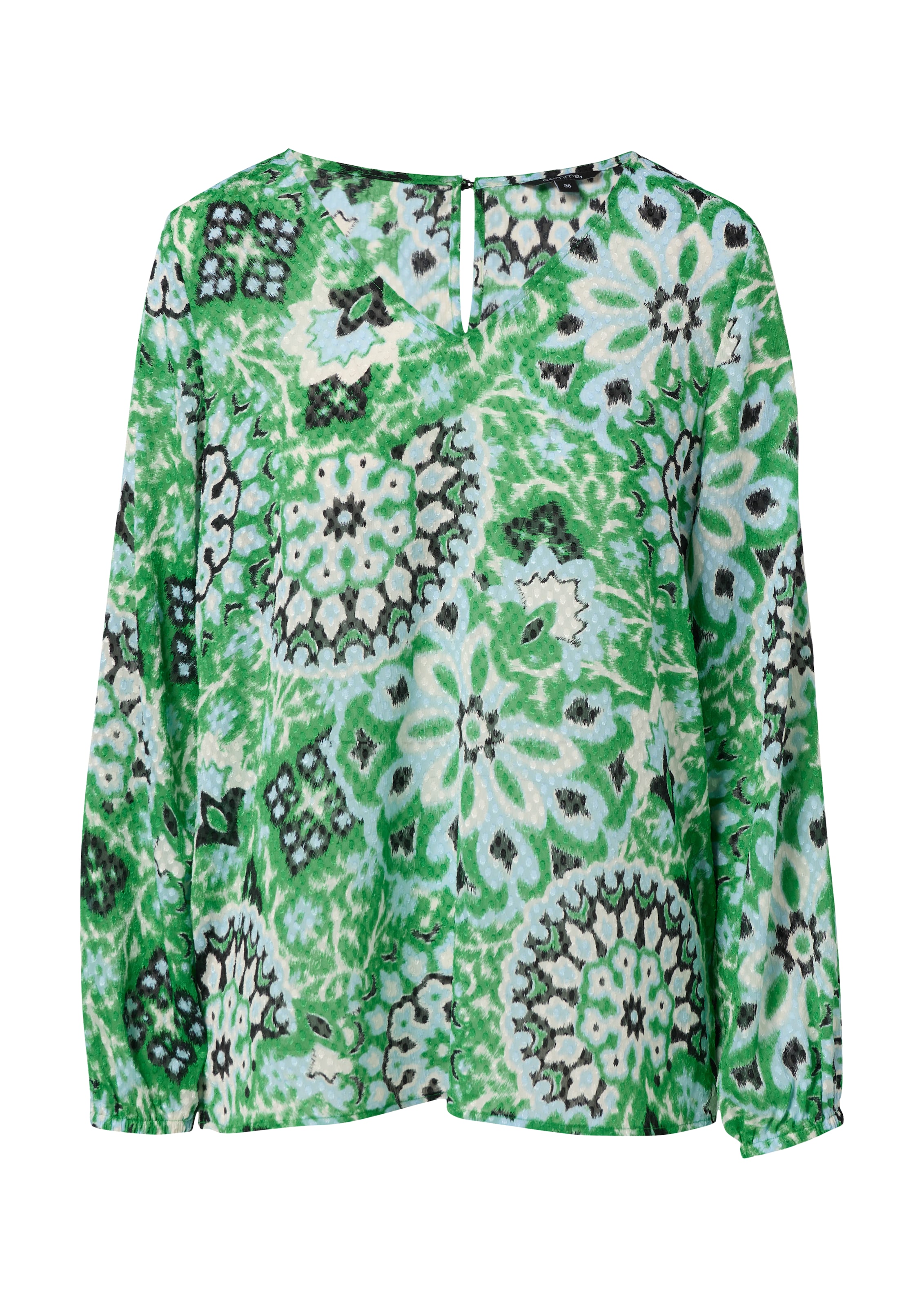 COMMA Μπλούζα σε πράσινο: μπροστά