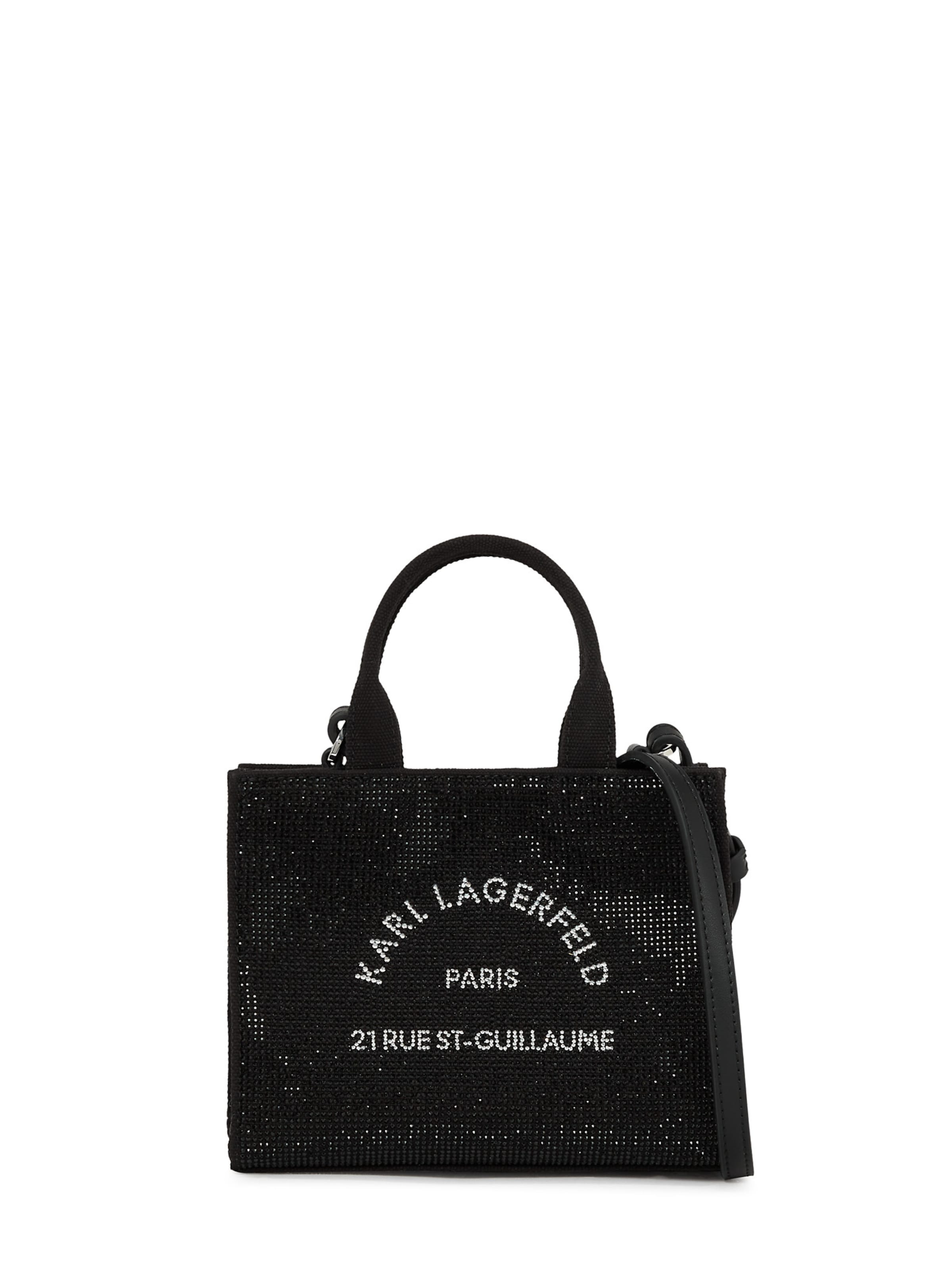 Karl Lagerfeld Handbag &#x27;Rue St-Guillaume&#x27; in Black: front