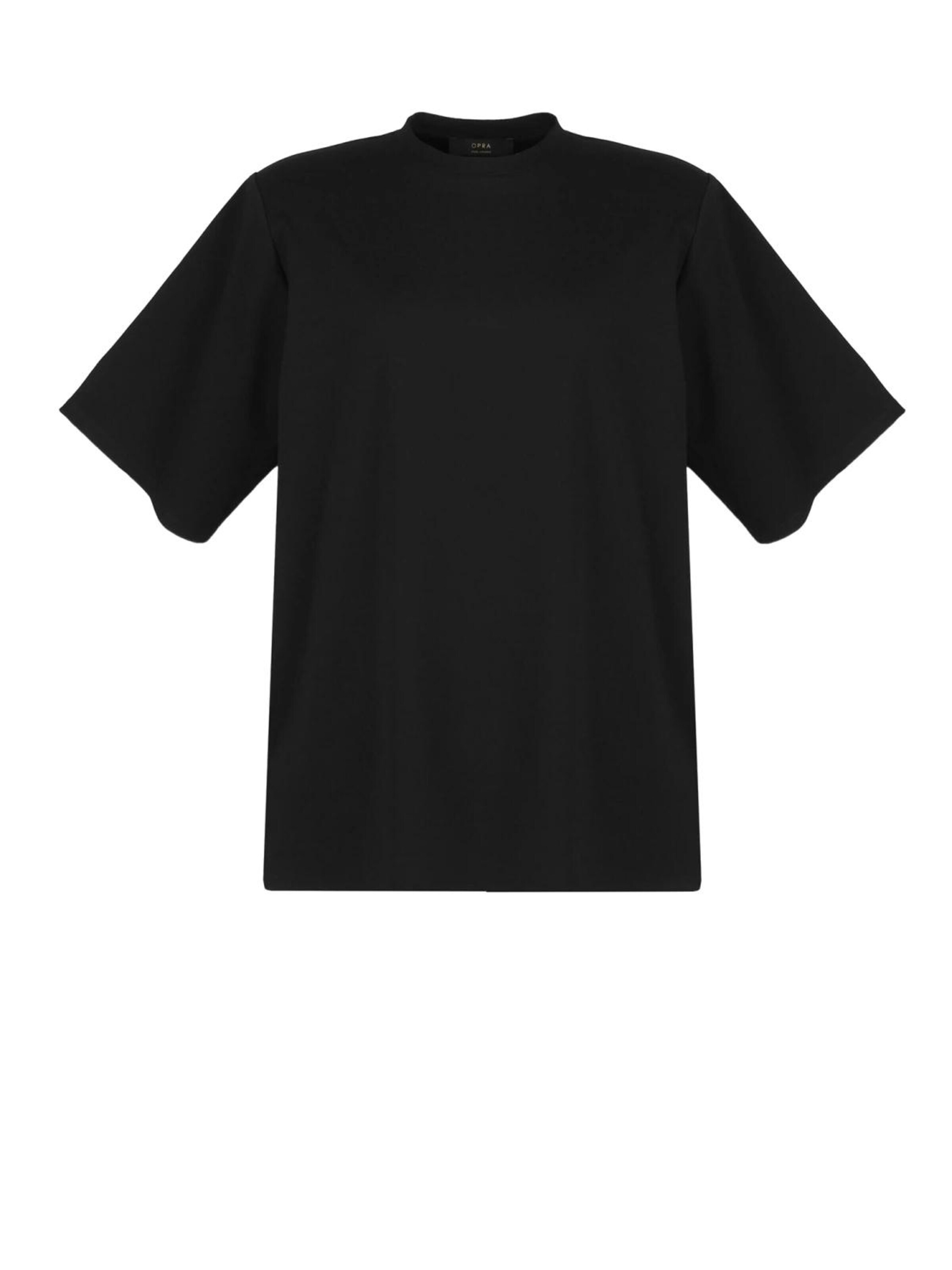 OPRA Shirt 'Opra T-shirt Dir Long Black'‌‌‌‌‌‌‌‌‌‌ in Schwarz: Vorderseite