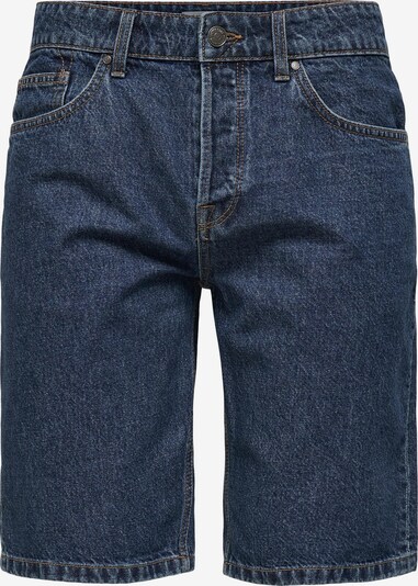 Only & Sons Jean 'Avi' en bleu foncé, Vue avec produit