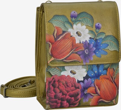 ANUSCHKA Umhängetasche Dreamy Floral (Handbemaltes Leder) in mischfarben, Produktansicht