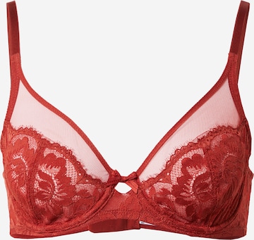 Mey T-shirt Bra in Red: front