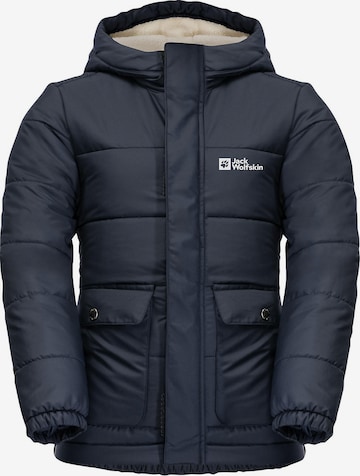 JACK WOLFSKIN - Casaco outdoor 'Snow Fox' em azul: frente