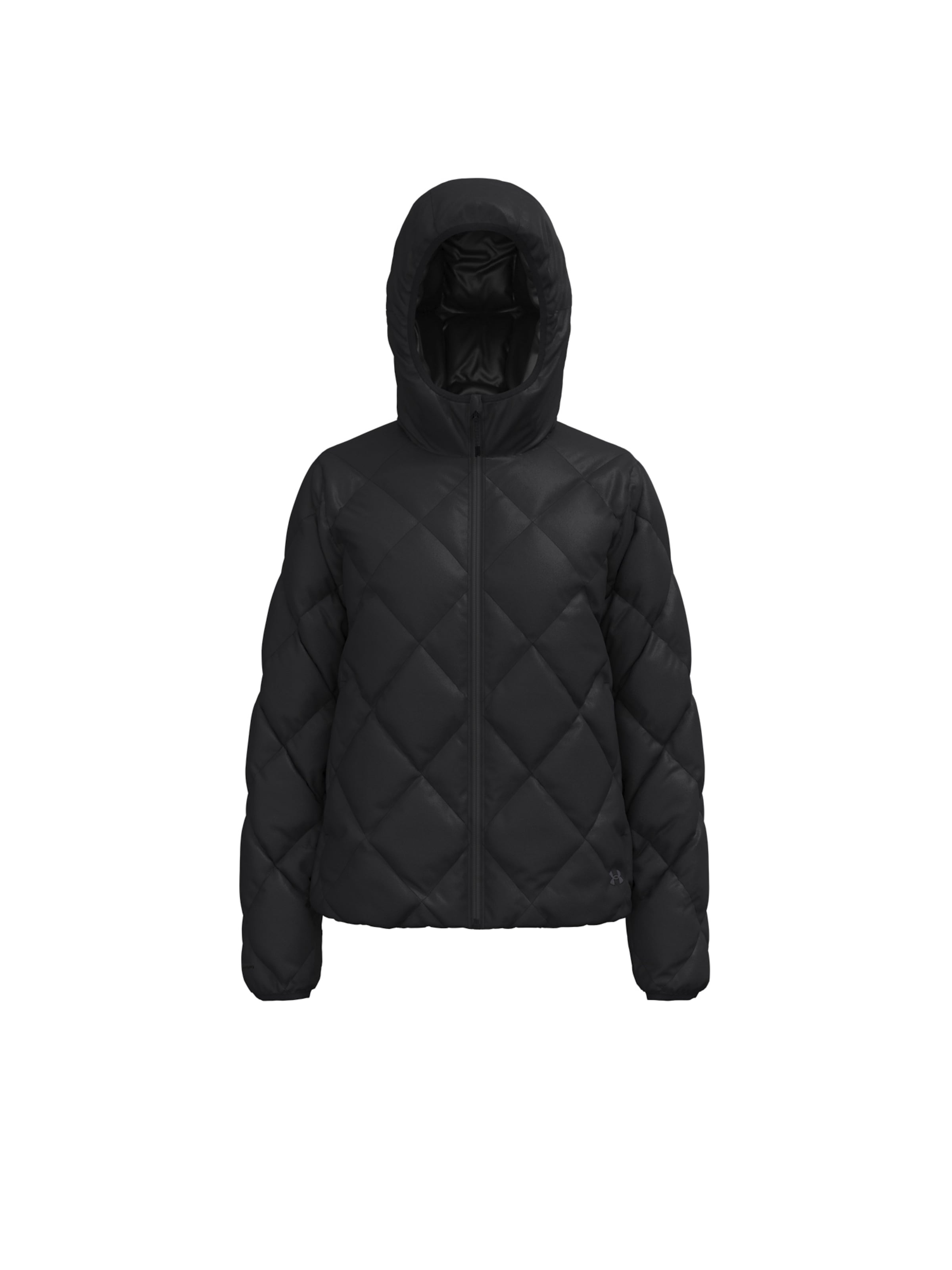 UNDER ARMOUR Sportjas in Zwart: voorkant