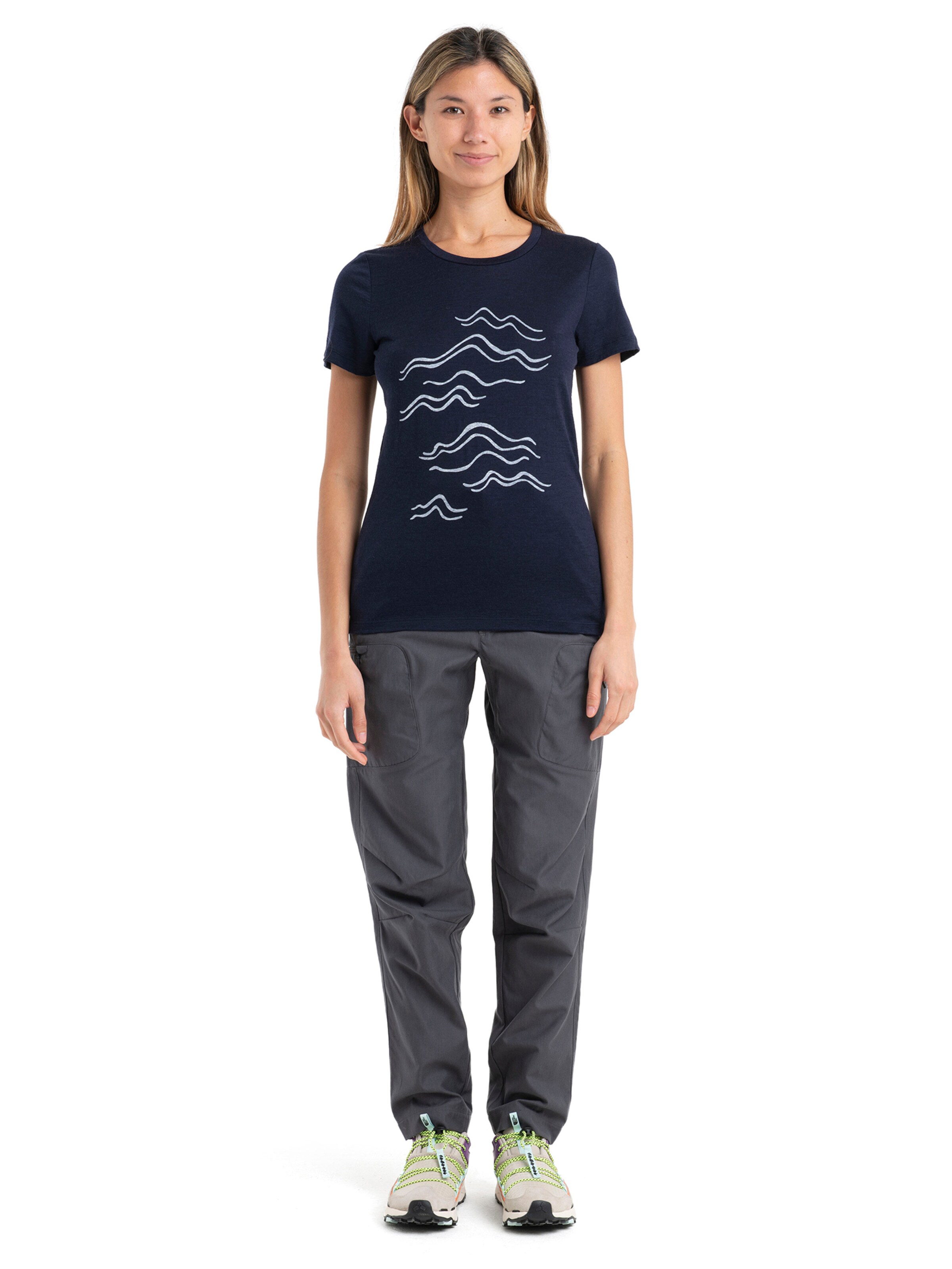 ICEBREAKERTehnička sportska majica 'Mer 150 Tech Lite II' - plava boja