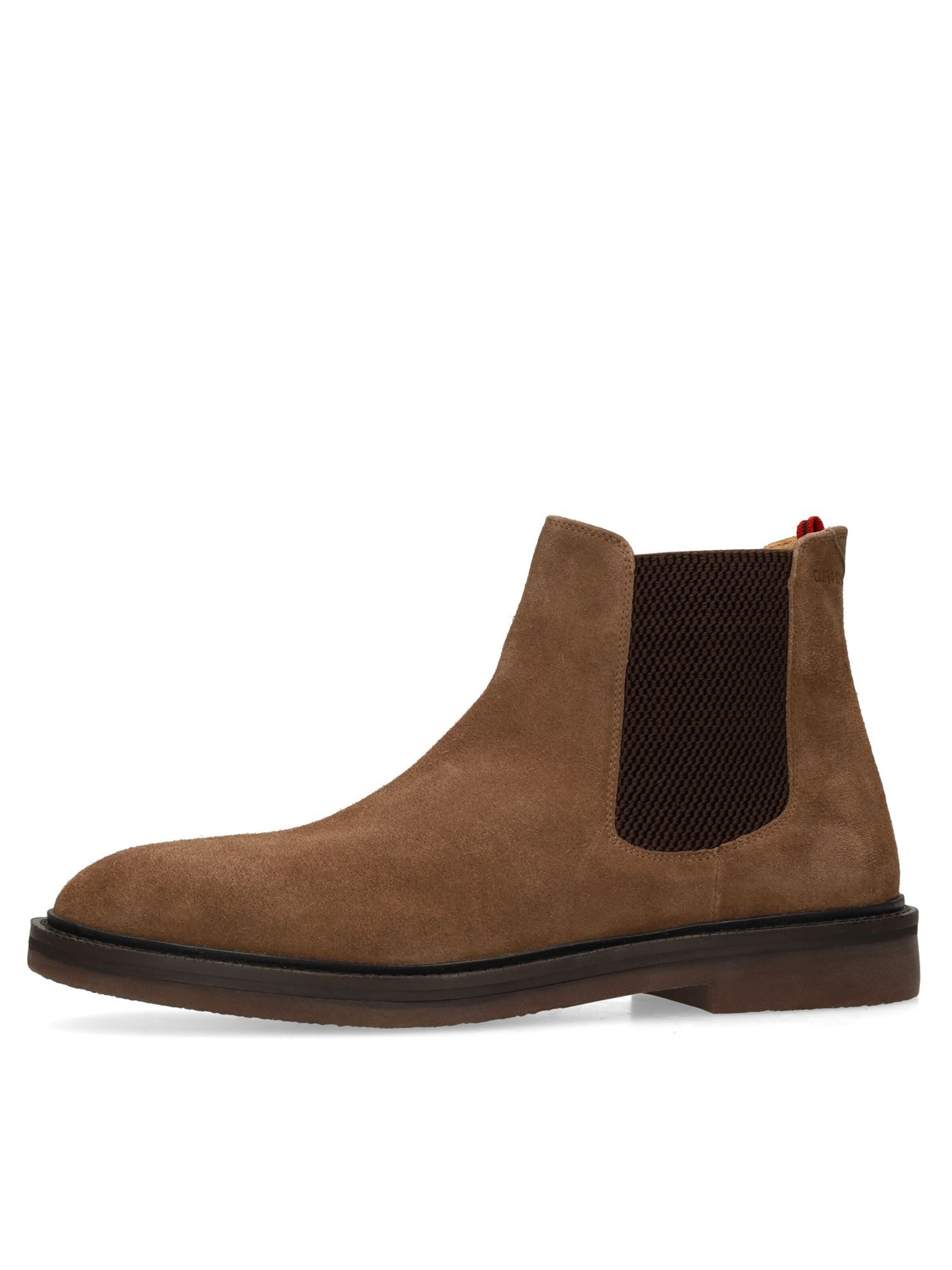 Chelsea Boots MANFIELD en marron : devant