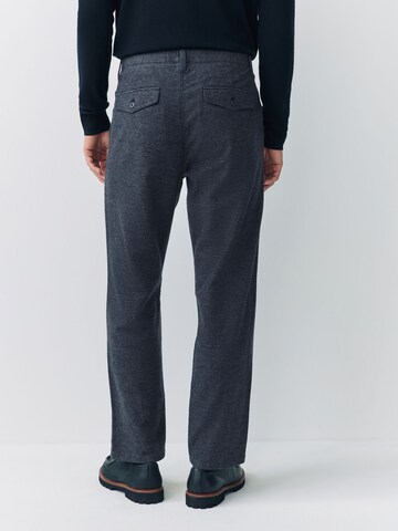 Next Обычный Брюки со складками в Синий