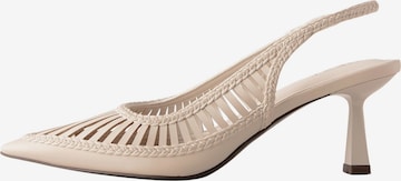 Next Sling körömcipők 'Forever Comfort' - fehér: elől