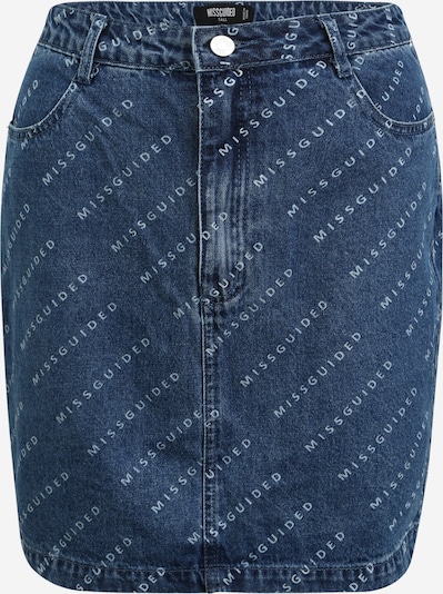 Missguided (Tall) Jupe en bleu denim / bleu clair, Vue avec produit