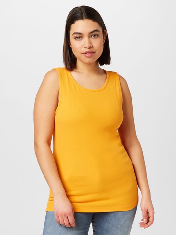 ONLY Carmakoma Top 'KENYA' in Orange: front