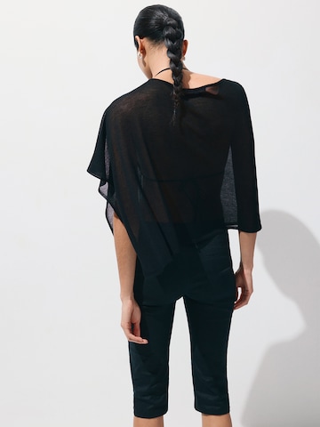 MANGO Cape 'ARGON' in Black