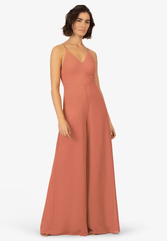 APART Jumpsuit in Oranje: voorkant