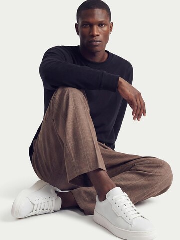 Voile blanche Platform trainers 'LAYTON CLEAN' in White: front