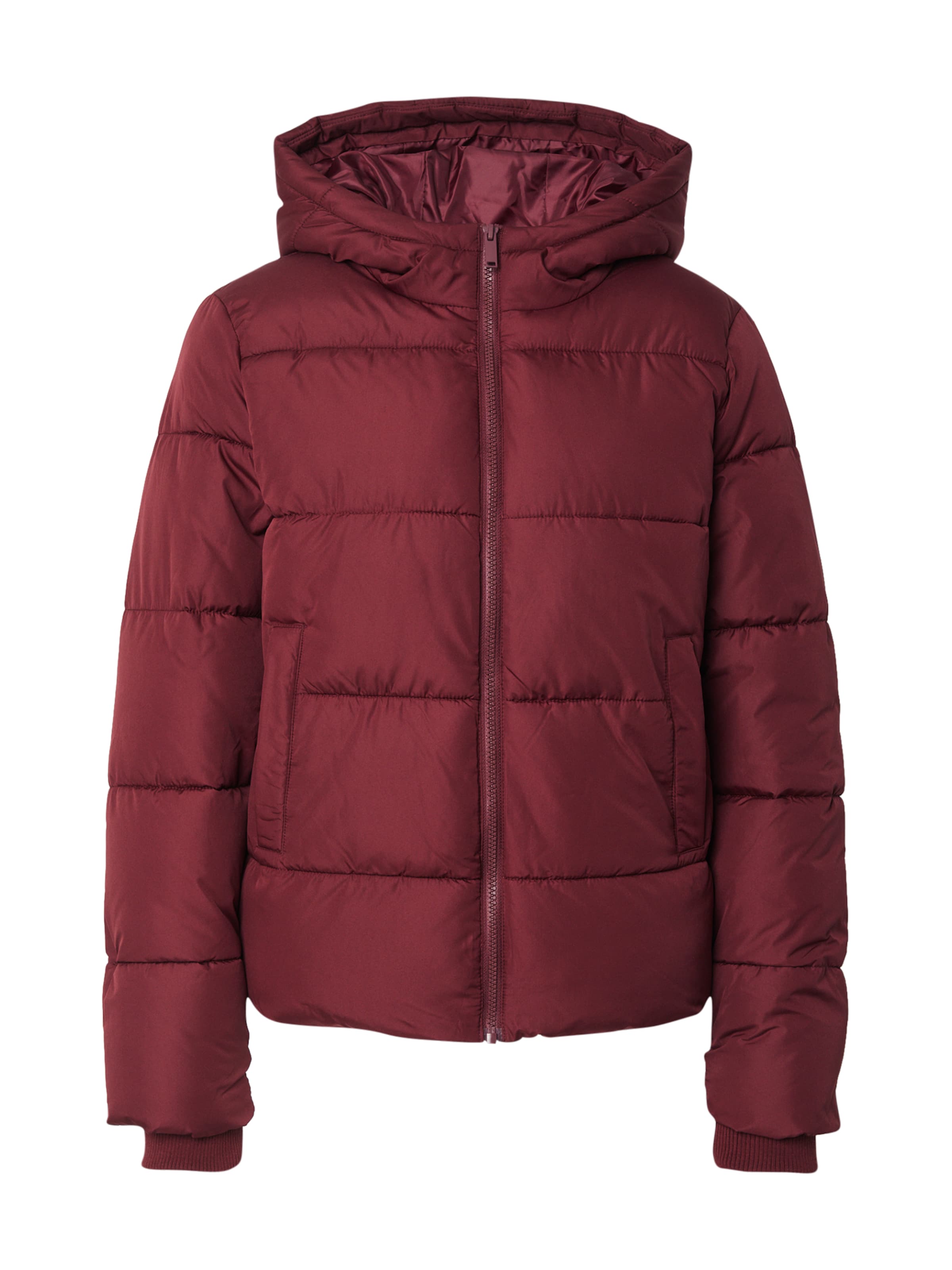 PIECES Winter jacket 'PCBee' in Red: front
