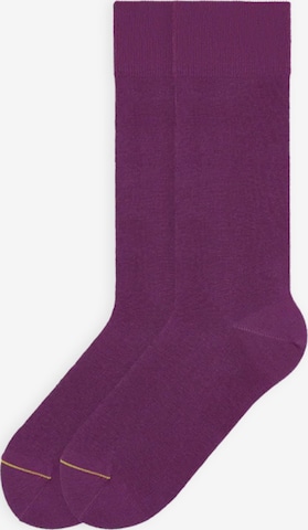 Von Jungfeld Socks 'SIGNATURE' in Pink: front
