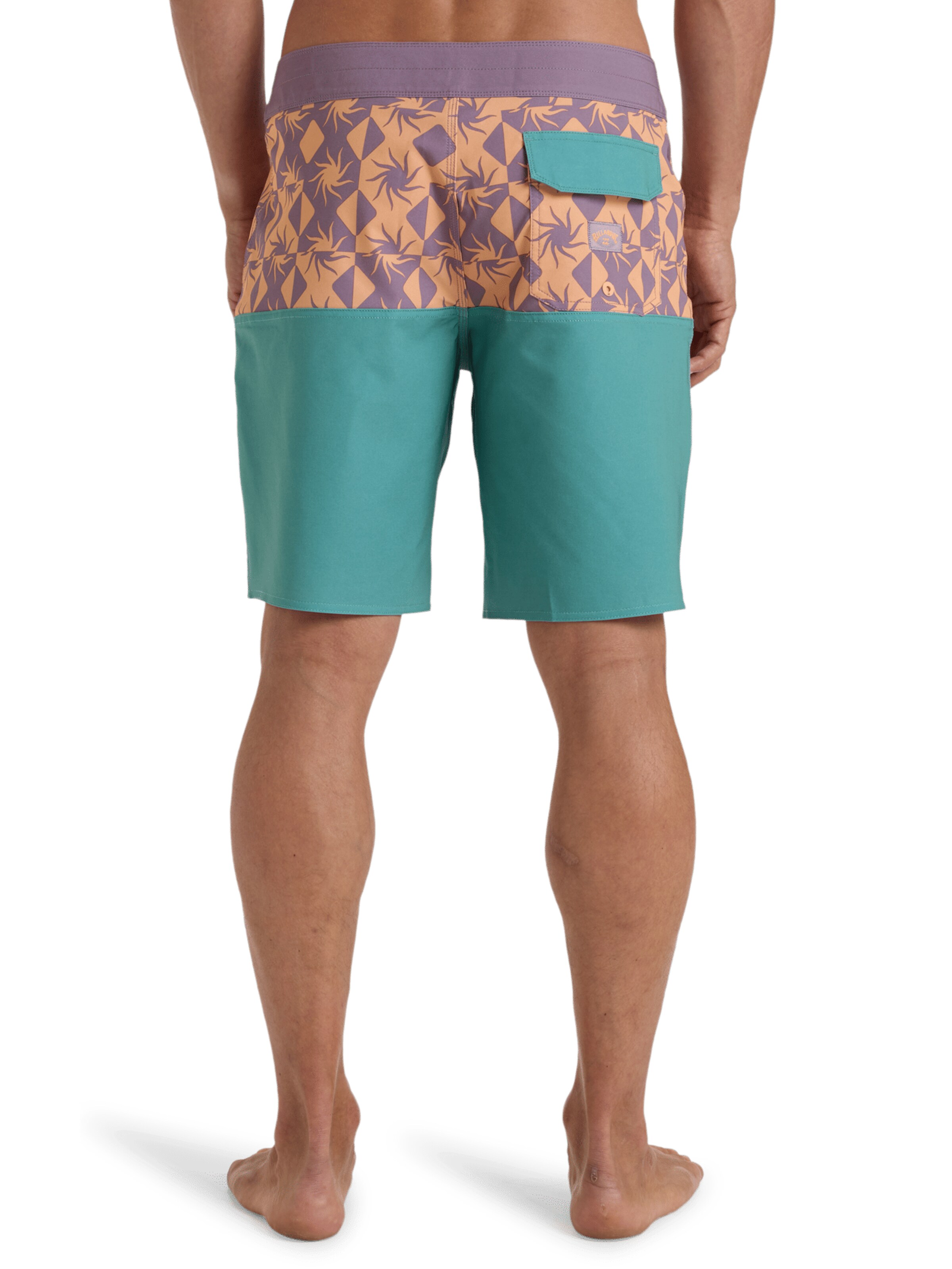 Boardshorts 'Fifty50 Pro 18' BILLABONG en vert