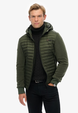 Veste mi-saison 'Storm' Superdry en vert