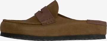 BIRKENSTOCKNatikače s potpeticom 'Naples' - smeđa boja: prednji dio