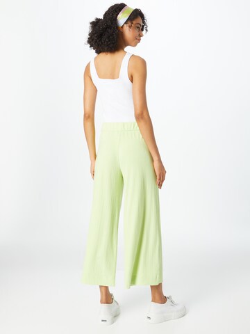 Monki Wide Leg Hose in Grün