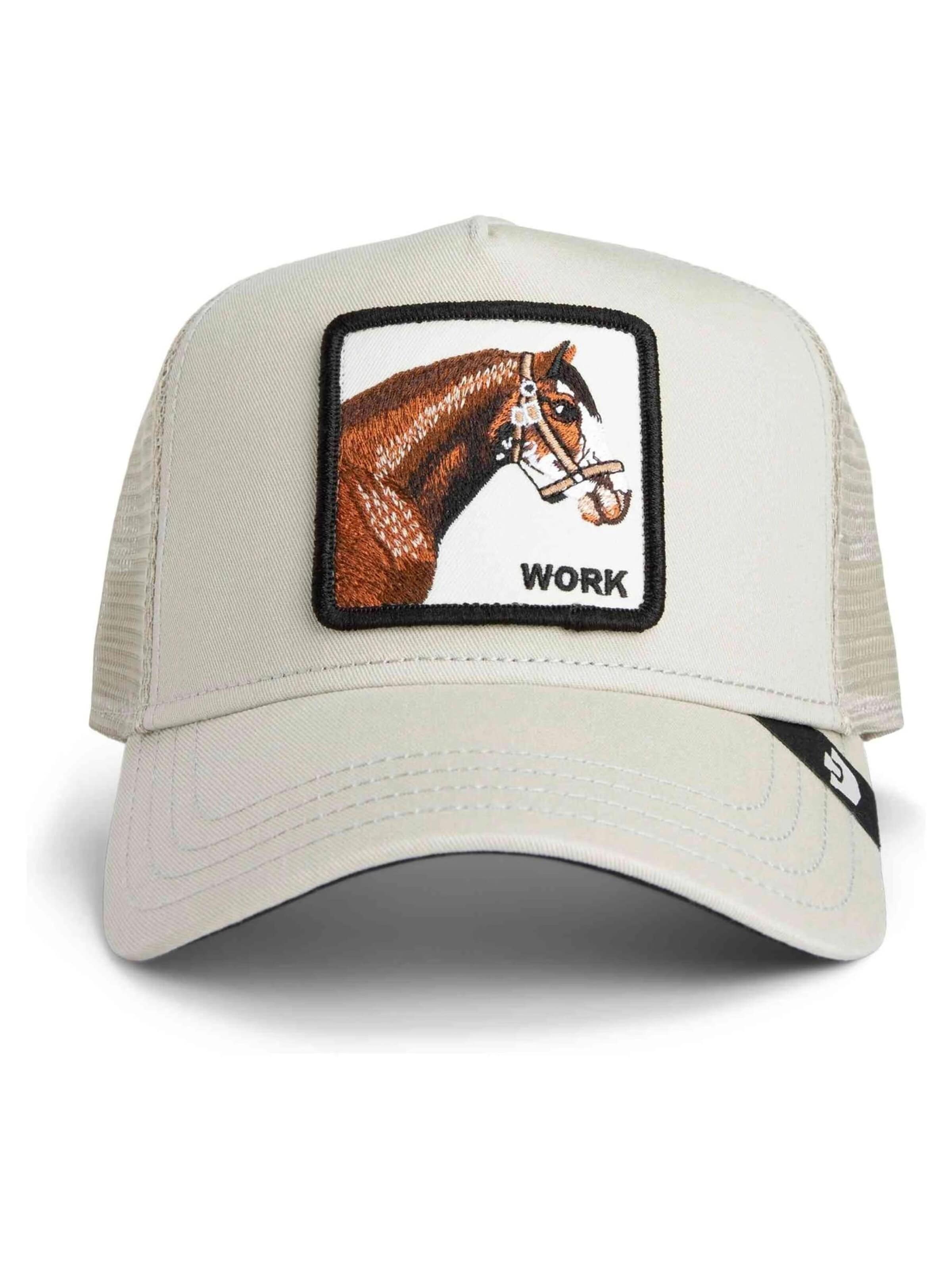 Casquette 'Gorra goorin bros gris caballo work horse trucker cap' GOORIN Bros. en gris : devant