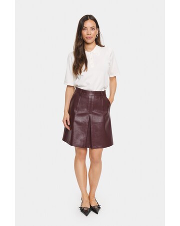 SAINT TROPEZ Svetr 'MilaSZ' – bílá