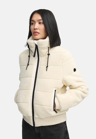 Veste d’hiver 'Schneepuder 14' NAVAHOO en blanc : devant