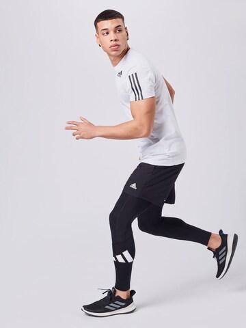 Skinny Pantalon de sport ADIDAS PERFORMANCE en noir