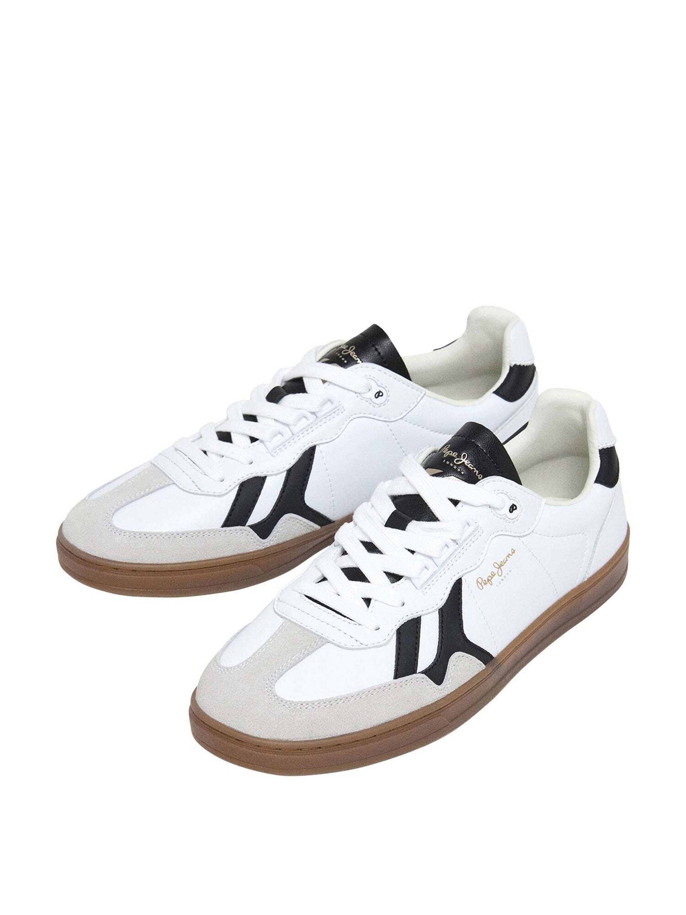 Pepe Jeans Platform trainers 'Ball Class' in White