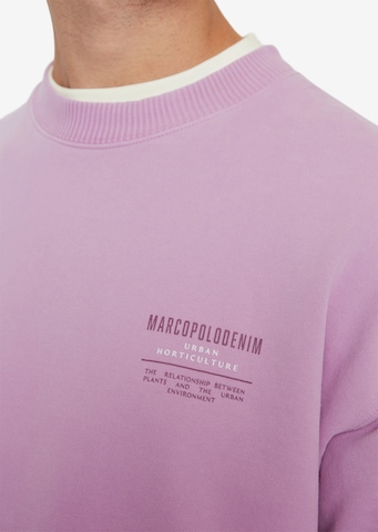 Marc O'Polo DENIM Sweatshirt in Purple