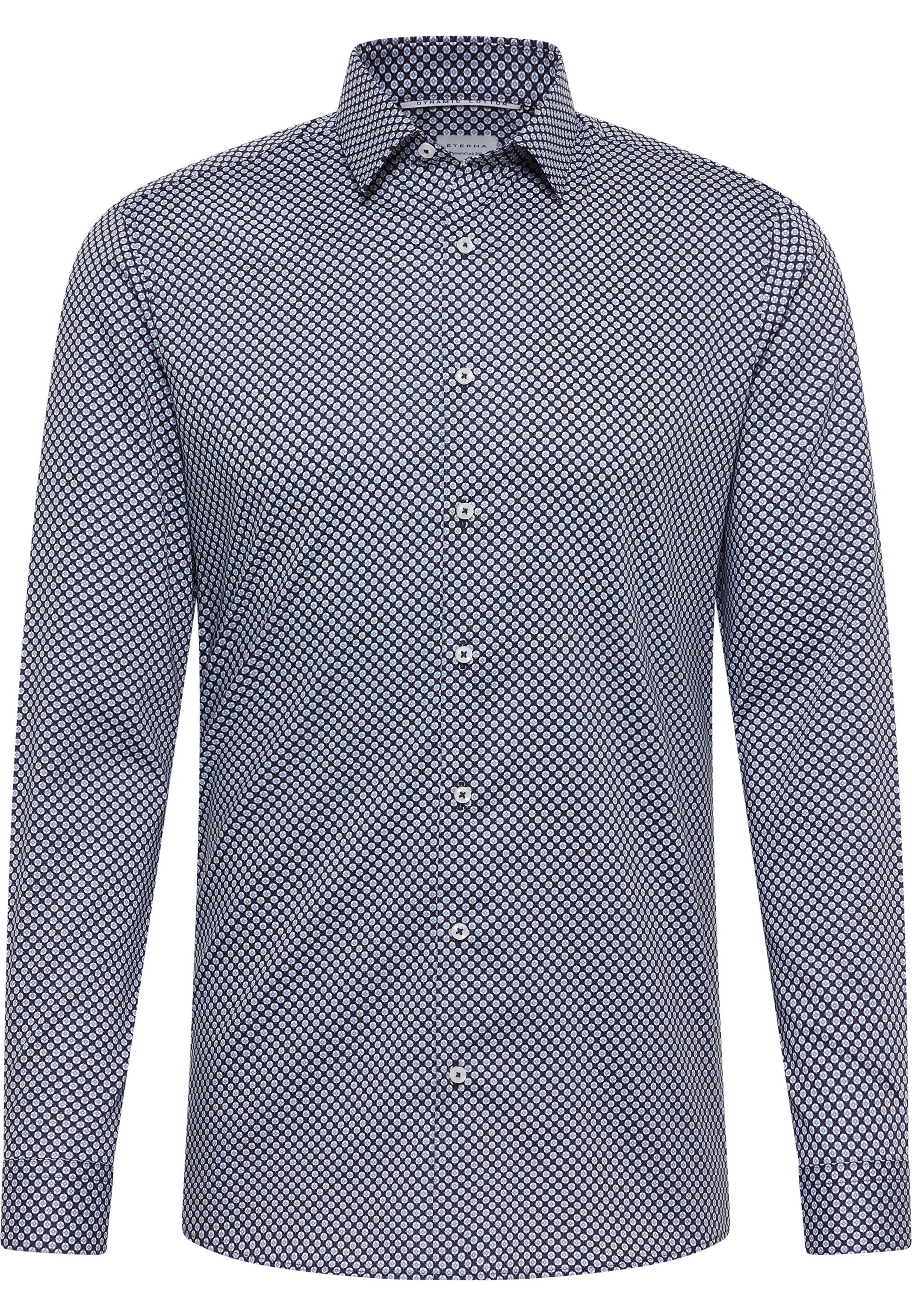 ETERNA Slim Fit Businesshemd in Blau: Vorderseite