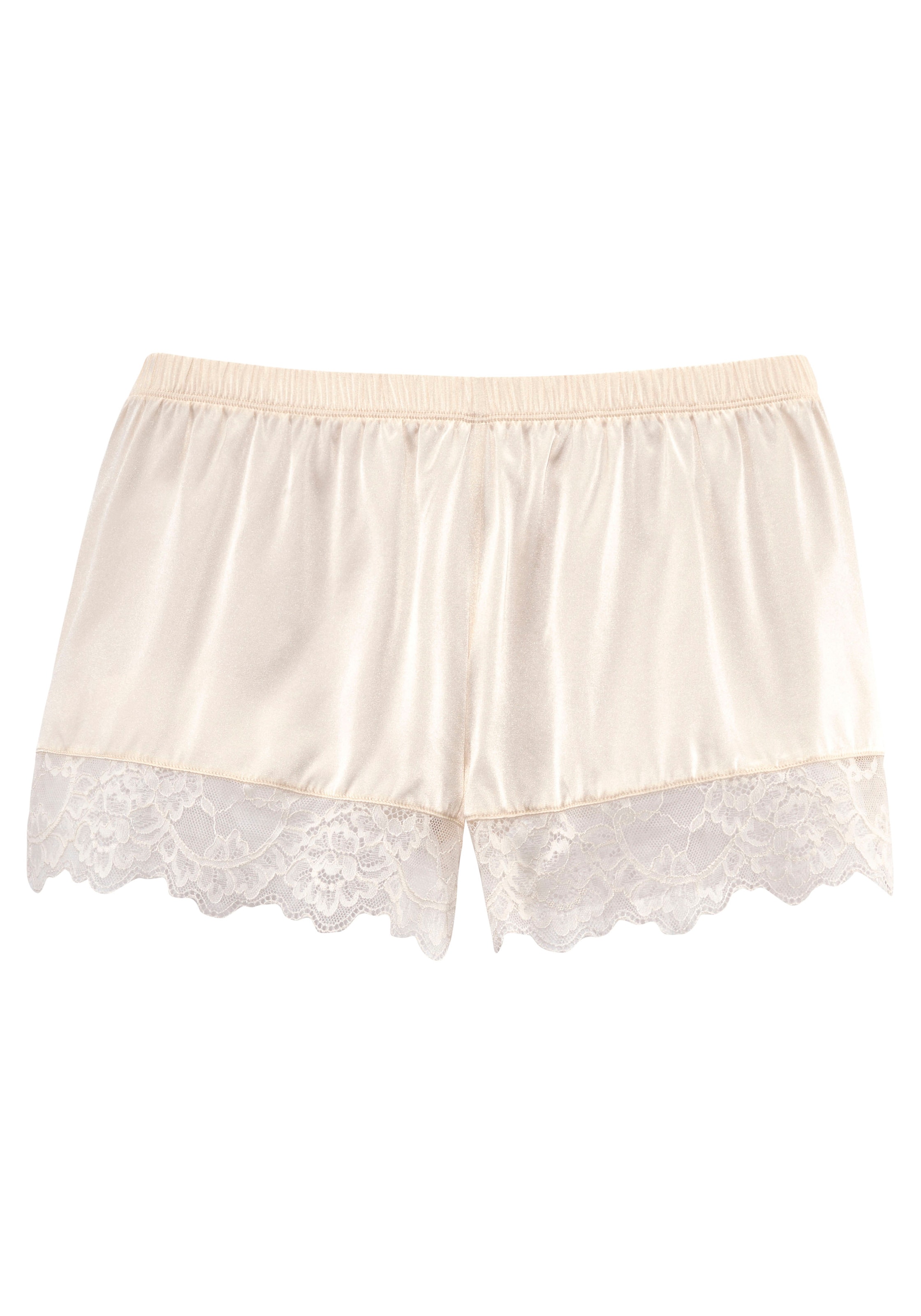 LASCANA Pyjamasbyxa i beige: framsida