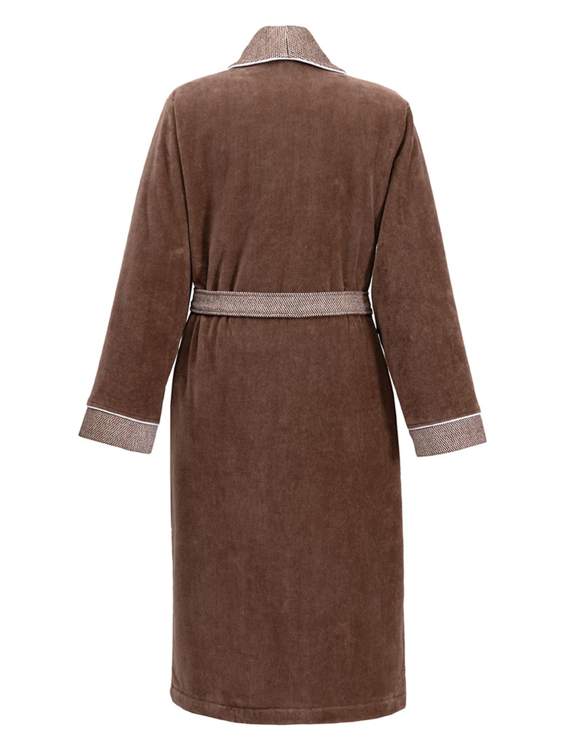 BOSS Home Long Bathrobe 'LORD' in Beige