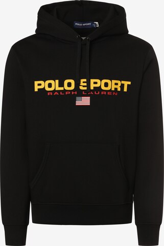 Polo Ralph Lauren Sweatshirt in Zwart: voorkant