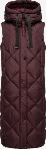 Gilet 'Schnuckel' di NAVAHOO in rosso: frontale