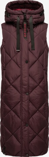 NAVAHOO Vest 'Schnuckel' i bordeaux / grenadine / sort, Produktvisning