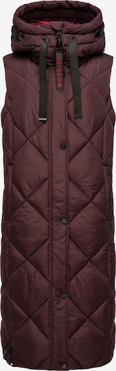 NAVAHOO Vest 'Schnuckel' i bordeaux / grenadine / sort, Produktvisning